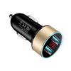 Universal 3.1A Dual USB Car Charger 2 Port LCD Display Voltmeter 12-24V Cigarette Lighter Socket Car Charger Adapter