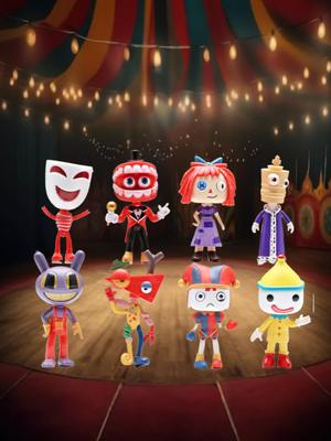 Удивительный Цифровой Цирк фигурки Цифровой цирк набор фигурок 8шт The Amazing Digital Circus 8,5см