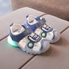 Kids Summer Breathable Mesh Closed Toe Sandals Unisex Soft Sole Sports Beach Shoes For Boys And Girls Casual Outdoor