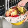 Дуршлаг-сито для кастрюли Кухонный для фруктов и овощей Сетчатая вставка-слив для кастрюли Для дуршлага Пароварки Для варки лапши Макарон Салата