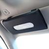 Car Sun Visor PU Leather Tissue Holder Mask Holder Sun Storage Auto Interior Visor Holder Accessories Car Decoration S4V8