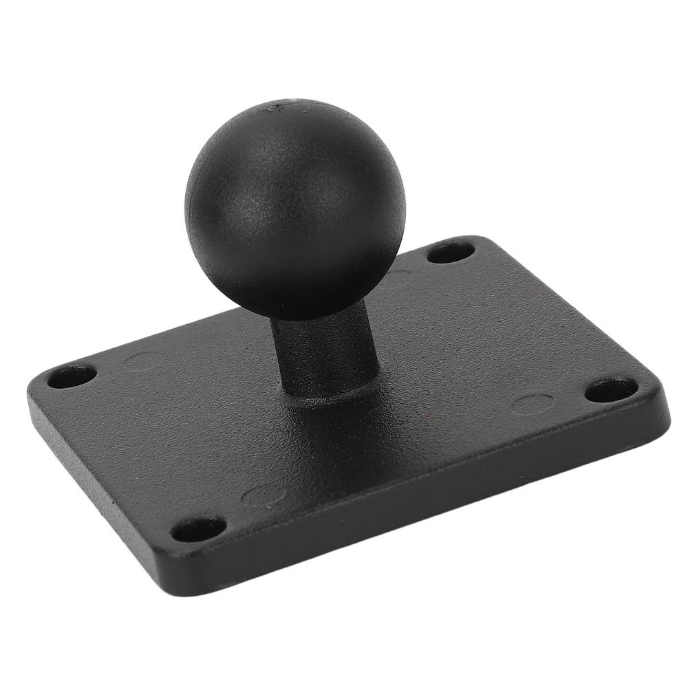Aluminum Alloy Ball Mount Adapter Plate 1 Inch AMPS Square Plate Durable Ball Mount Base  for Cars