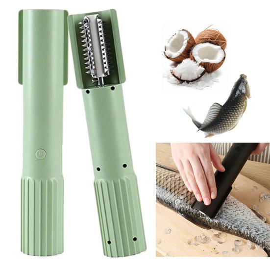 Машина для чистки чешуи рыбы Ручной скребок для рыбы Терка для кокоса Влагозащищенный дизайн Инструмент для чистки чешуи рыбы Машина для удаления чешуи рыбы