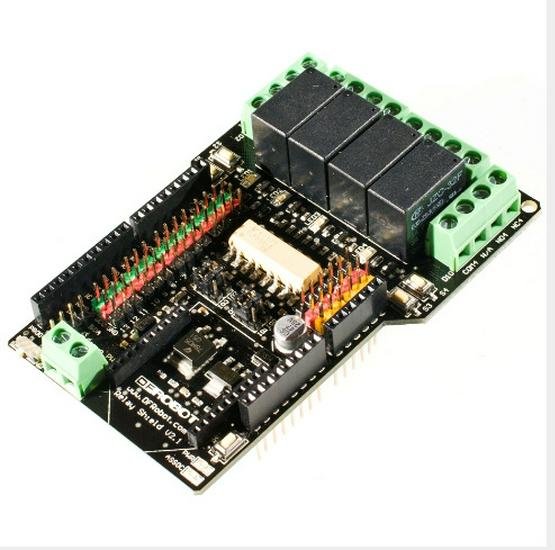 Релейный щит гравитации для Arduino