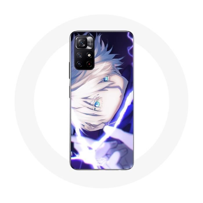 Coque - Gojo Satoru - Xiaomi Redmi Note 11s 5G - Souple - Manga - Blanc
