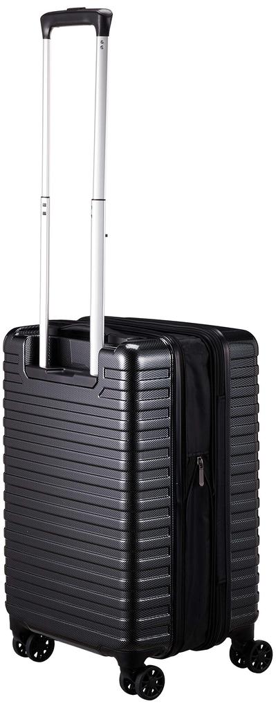 Чемодан mobus 55 см карбон черный [ALI]