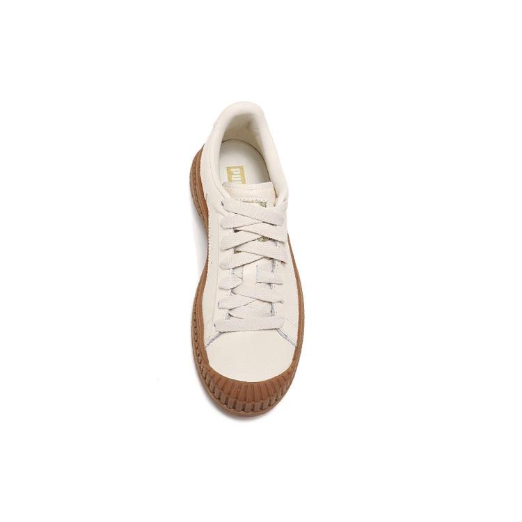 (WMNS) PUMA Utility Leather 'White Smoke' Women's 370982-04
