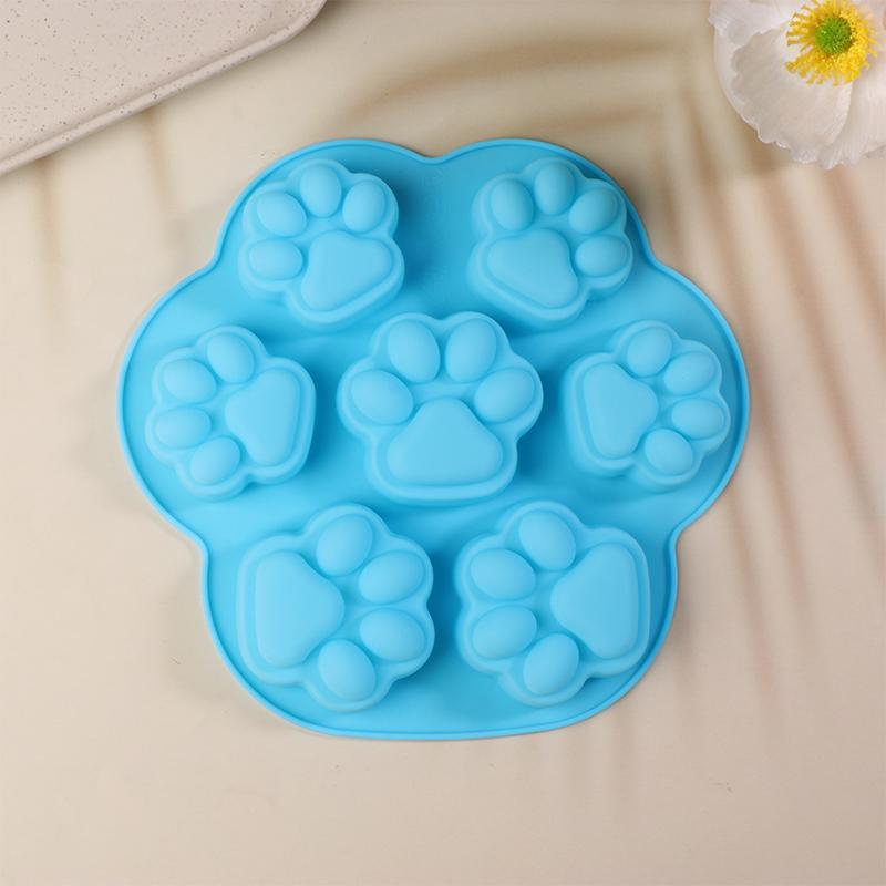 Силиконовые формы для косточек щенков, кошачьих лап, шоколадных форм для печенья, для выпечки, антипригарные формы для лакомств для собак, подходящие для микроволновой печи