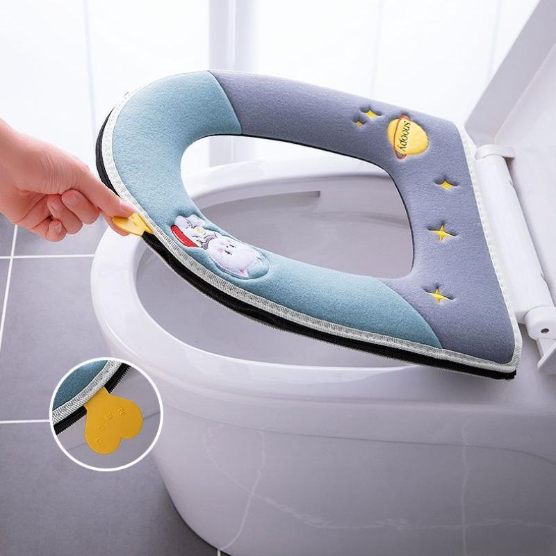 Универсальная подушка для табурета Полностью закрытая подушка для табурета Утолщенный чехол для табурета с рисунком Водонепроницаемая подушка с застежкой-молнией