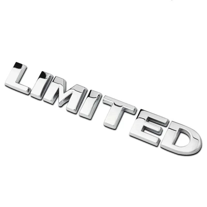 AAXS1 3D Metal 4X4 Limited Tailgate Emblem Sticker Car Rear Boot Trunk Badge for Jeep Grand Cherokee Compass Wrangler