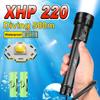 Super XHP220 Powerful LED Diving Flashlight Professional Underwater Diving Torch IPX8 Waterproof Lantern Use 18650 Battery