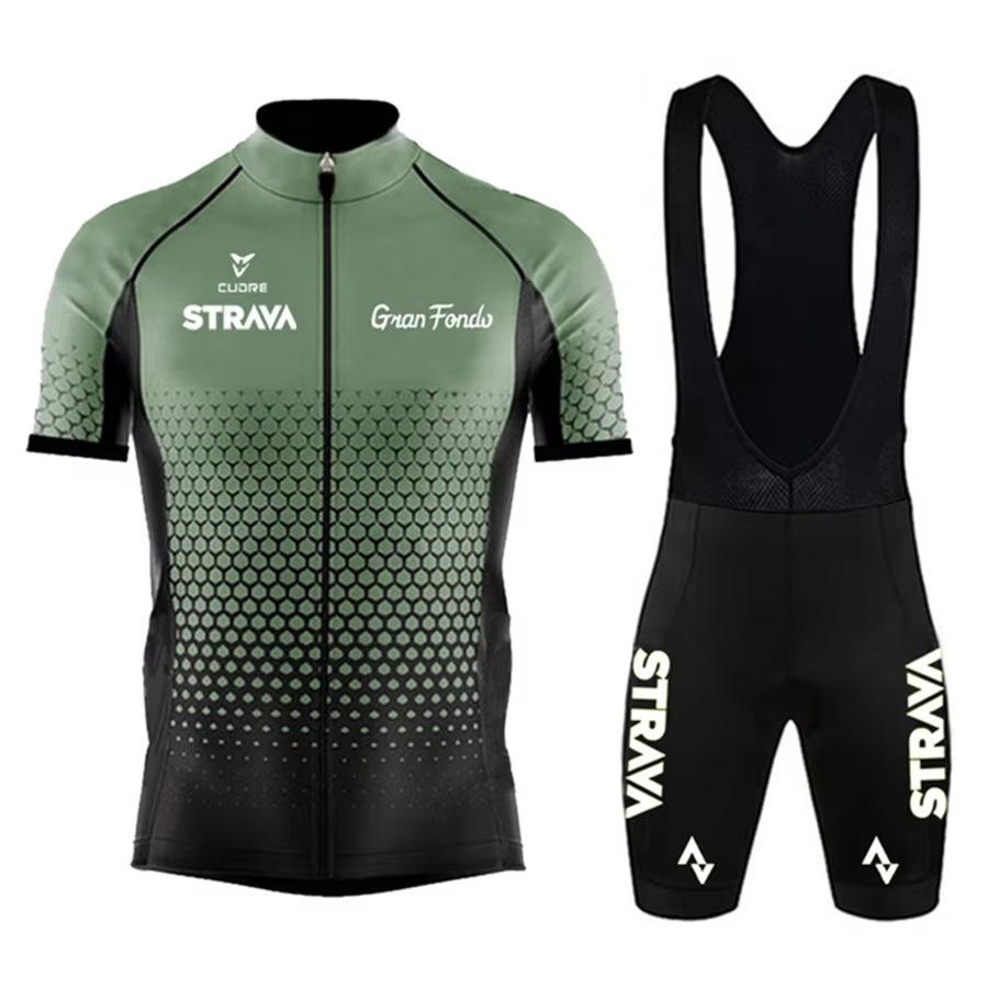 Road Bike Short-sleeved Shorts Light and Close-fitting Cycling Suit, Cycling Event Cycling Suit for Men and Women Summer Breathable Cycling Suit