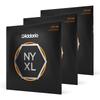 Струны для электрогитары NYXL Regular Light 3 комплекта D'Addario .010-.046 NYXL1046-3P []