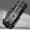 LED Flashlight Mini Pocket-Sized Torch High Lumens Multiple Lighting Modes Rechargeable Emergency