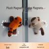 Paba Series Magnetic Plush Lying Figure - Qixi Festival Gift Refrigerator Magnet