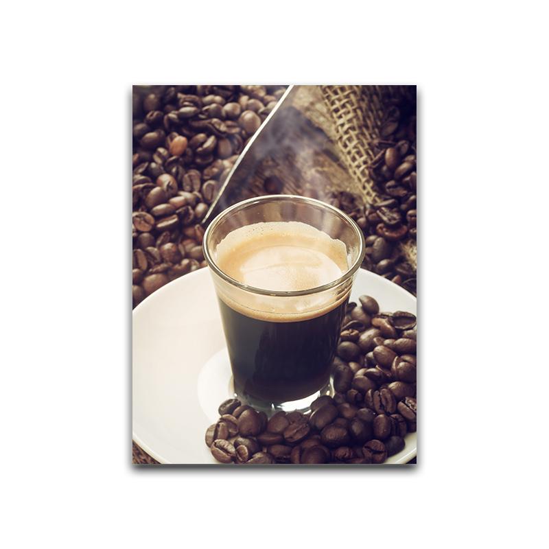 Плакаты с кофе, кухонная декоративная живопись, скандинавский декор для кафе, картины для столовой, настенные художественные принты на холсте, Cuadro, без рамки
