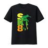 Sk8Boy Skateboard T Shirt Boys vintage Washed Soft Comfortable Versatile fashion Top For Everyday Wear Breathable Casual