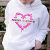 2024 New Handsome Women's Casual Sports Hoodie Fashion Music Sports Casual Cute Pattern Hoodie