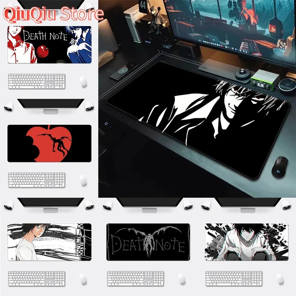 Comics Deaths Notes Anime Mousepad HD Printing Computer Gamers Locking Edge Nonslip Mouse Pad XXLxcm Keyboard PC Desk Pad