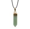 Hexagonal Chakra Crystal Pendant Necklace for Women and Men