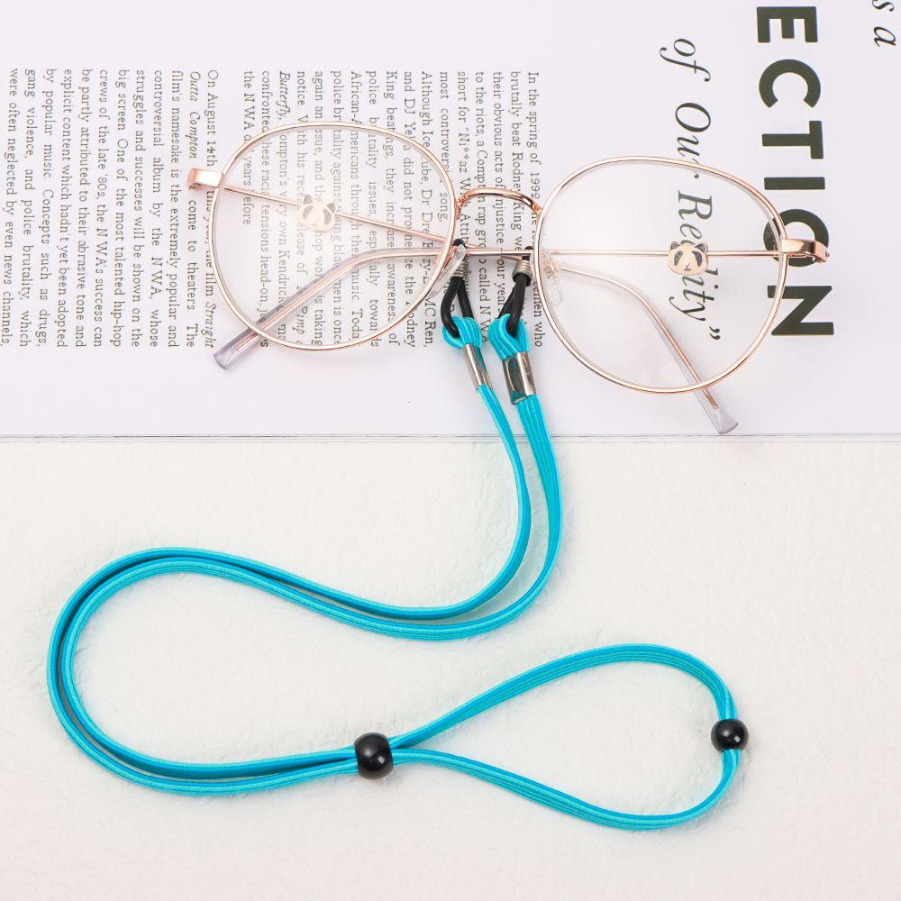 Прочная регулируемая цепочка для очков, спортивный шейный шнур, ремешок для очков, ремешок для очков, веревка для очков