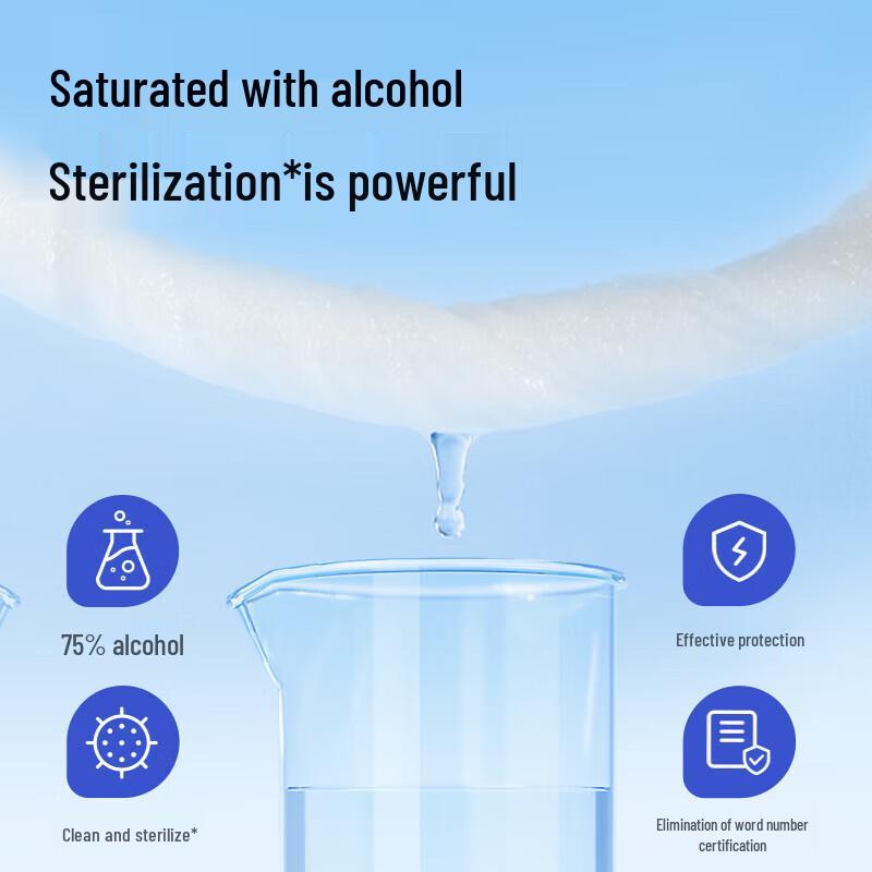 DR.ROOS 75% Alcohol Sanitizing Wipes