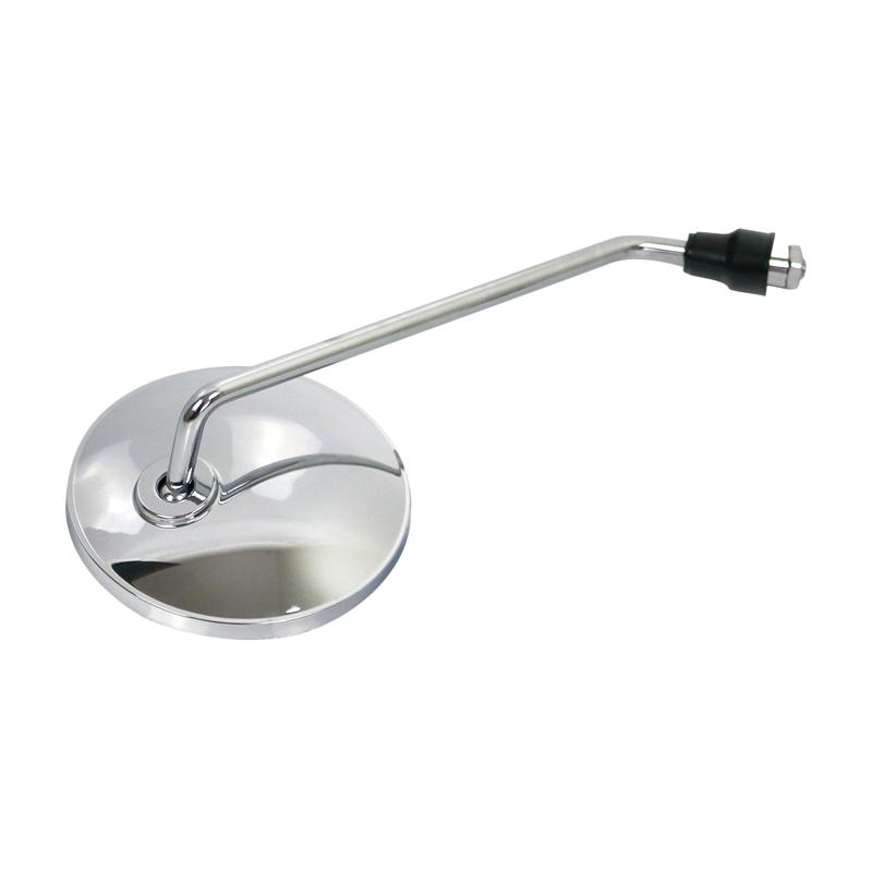 LMoDri мотоцикл 8 мм круглое зеркало заднего вида электрический велосипед зеркала заднего вида серебряная сторона мопеда