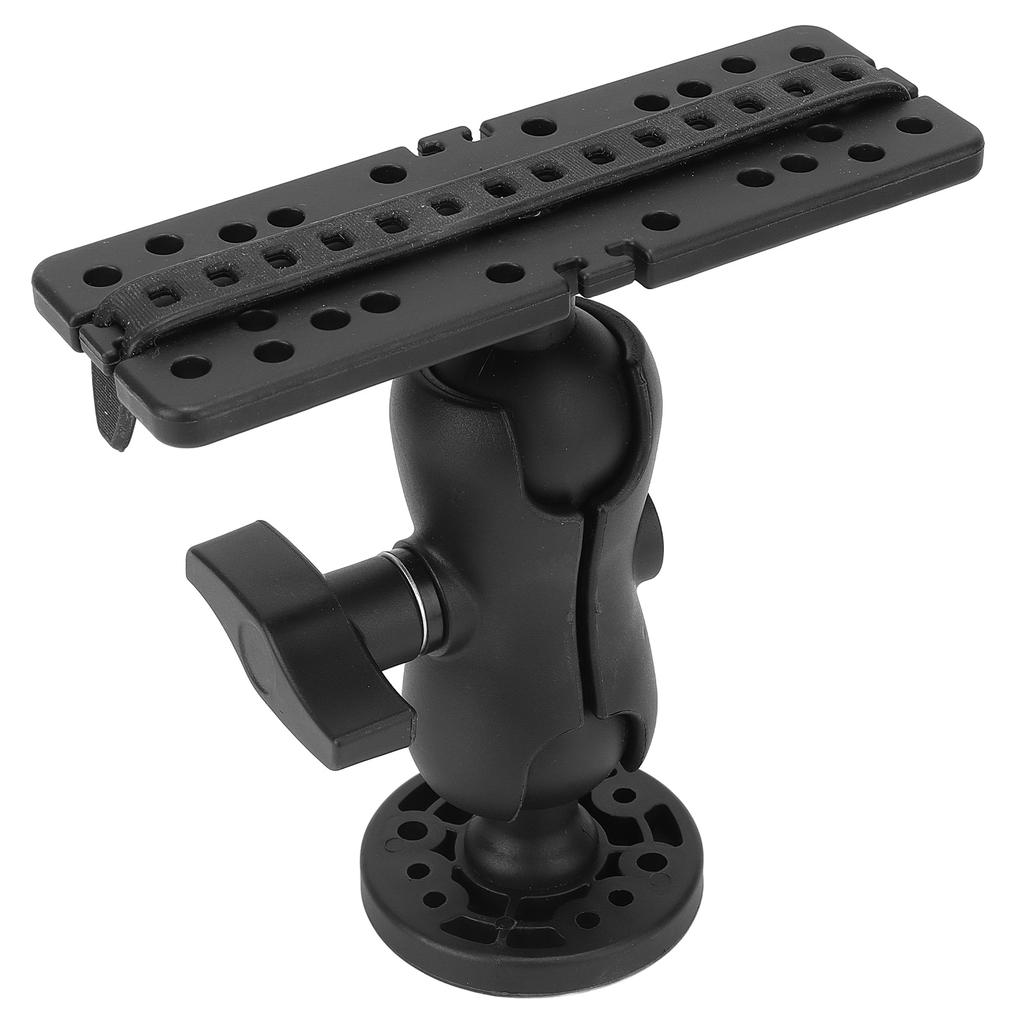 Fish Finder Mount Base Universal 360 Degree Rotation Ball Mount Fish Finder Holder Canoe Kayak