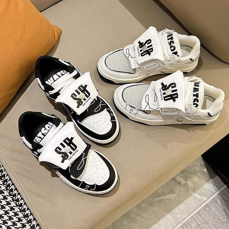 Нишевый дизайн High Street Bread Shoes Мужская и женская модная обувь Пара Спортивная повседневная обувь для скейтборда Мужская обувь