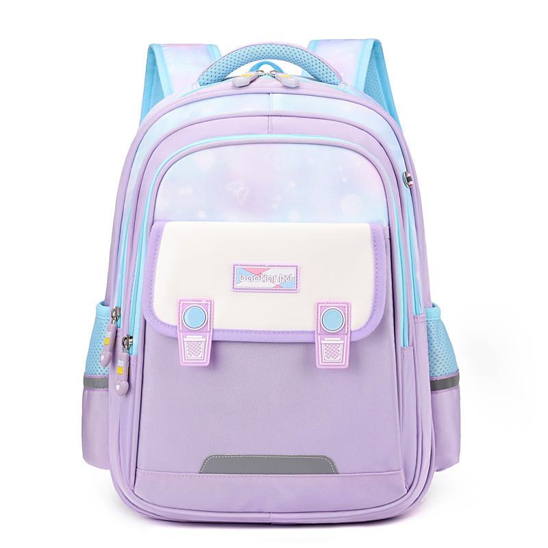 Spacious Cute Oxford Cloth Backpack For Kids Boys Girls 1-5 Grade School Bag