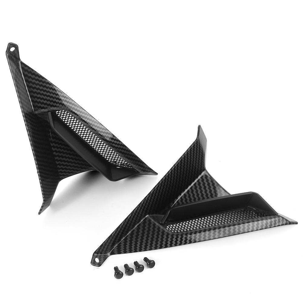 Carbon Fiber Style Abs Grille Covers Fit For Yamaha Tmax560 T-Max 560 2022 2023