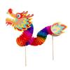 Zodiac Handheld Dragon Dance Craft Handmade Chinese Style Paper Dragon  Lunar New Year