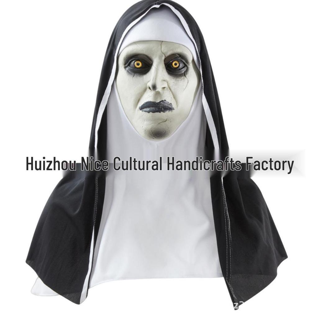 Crying Child Latex Mask with Wig - Handsome Guy Style Halloween Old Man and Young Person Face Mask
