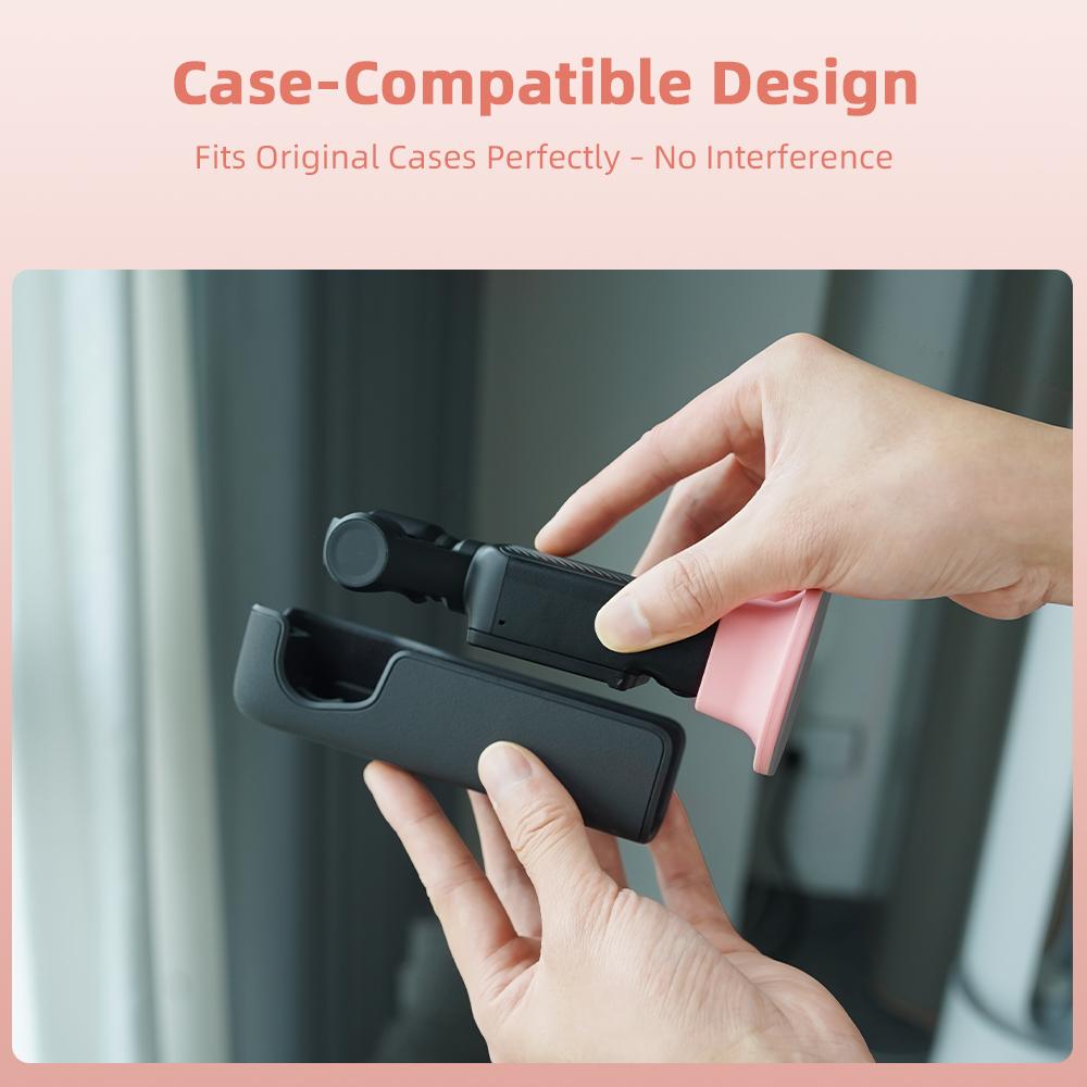 BRDRC Pocket 3 Silicone Desktop Mount Portable Base for DJI Pocket 3 Accessorise Desktop Stable Bracket Non-Slip Support Adapter