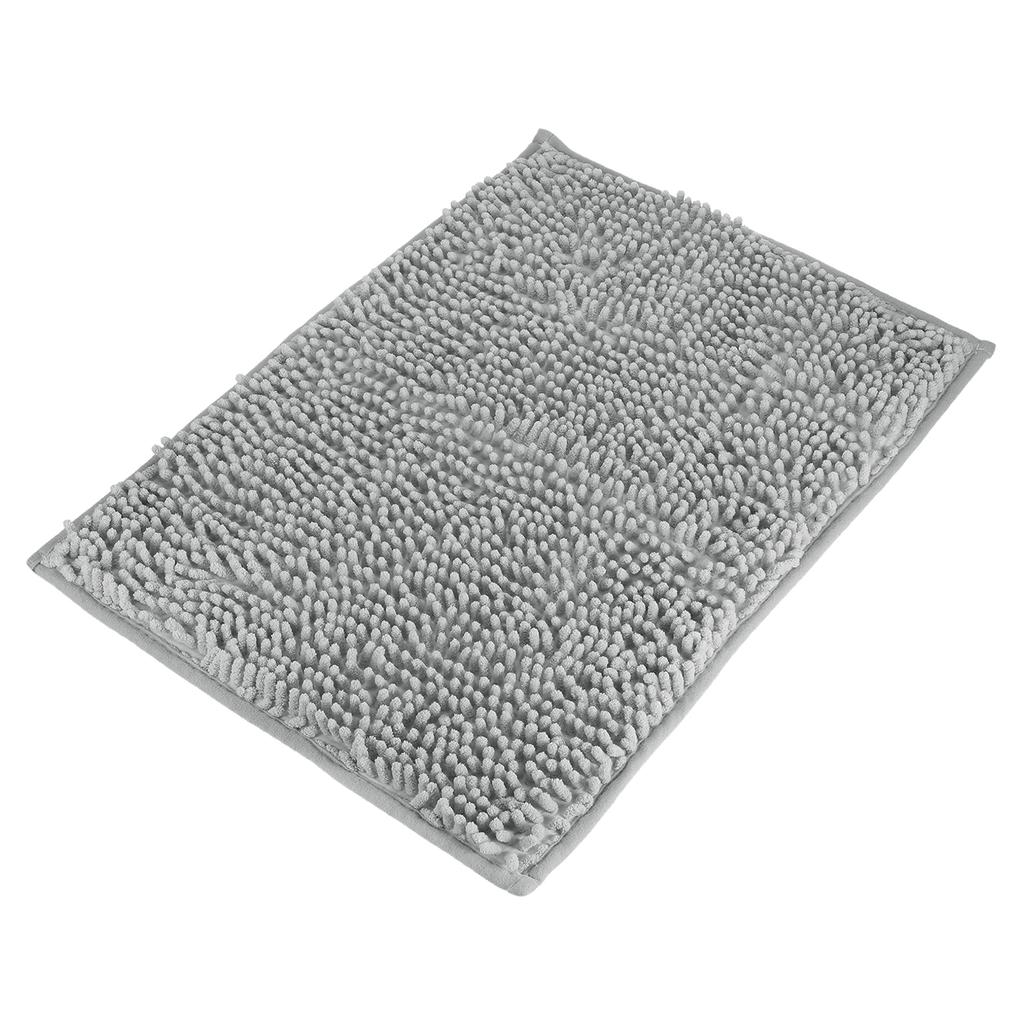 Bathroom Rug Non Slip Machine Washable Bath Mat, Soft and Absorbent Chenille Bath Mat Rug for Bathroom, Bedroom, Kitchen