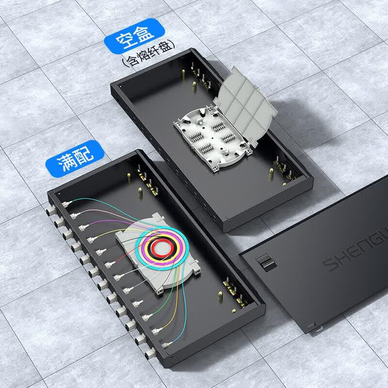 Shengwei FBO-112L-M 8-Port Fiber Optic Terminal Splice Box