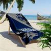 Nevada Wolf Pack Print Beach Towel, Large Soft Quick Dry Towel for Beach Camping Swimming