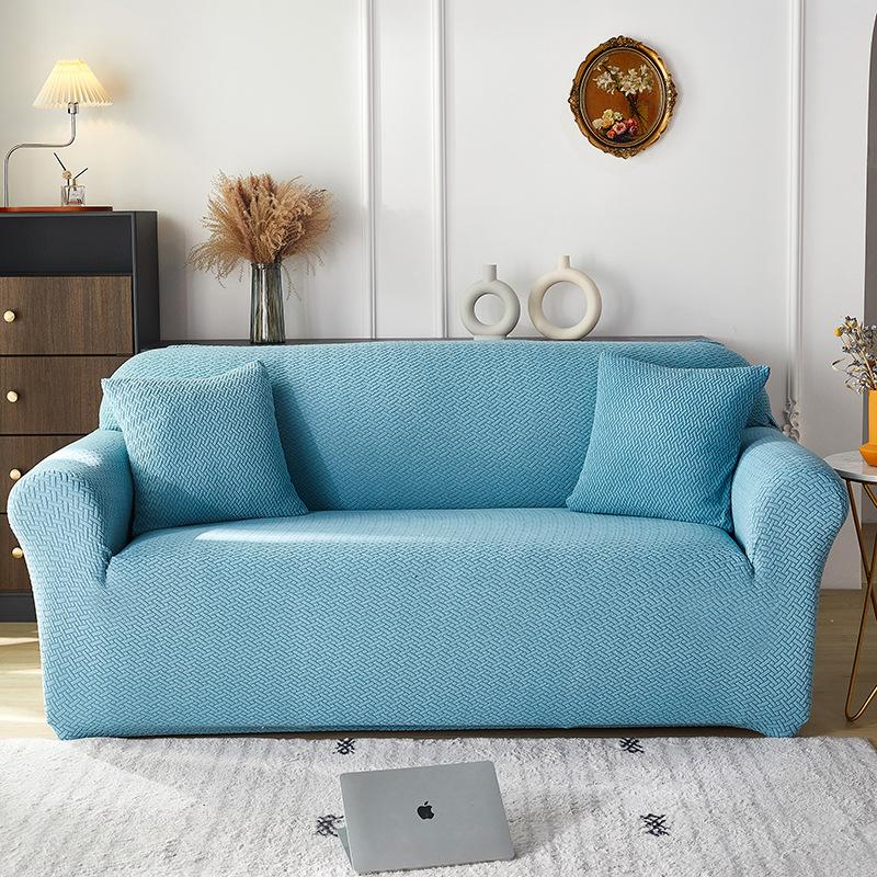 Nordic American Carved Sofa Cover All Wrapped Cover Cover Four Seasons Universal Elastic Cushion Living Room Cover Cloth Sofa Cover