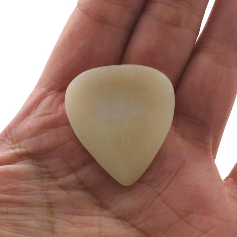 30x33мм Электрические гитарные медиаторы Кость быка Напальчники для гитары Медиаторы Натуральные медиаторы для гитары Укулеле Гитарный аксессуар