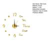 3D DIY Wall Clock Simple Installation Battery-Powered Quiet Modern Nordic Wall Clock for Living Room Bedroom