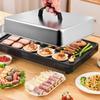 Крышки для сковороды из нержавеющей стали Крышки для кастрюль Прямоугольная крышка для гриля Купольная крышка для плавления сыра