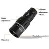 Dual Focus 16x52 HD Night Vision Outdoor Monocular Telescope+ Phone Holder