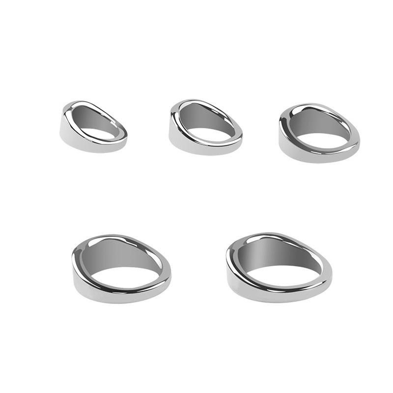 Металлический замок для пениса из нержавеющей стали, кольцо для задержки эякуляции, шар для мошонки, носилки, кольцо для эрекции, раб, мужской секс-игрушка для мужчин