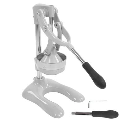 Профессиональная соковыжималка для цитрусовых, прочная, удобная, премиум-класса, ручной пресс, соковыжималка для апельсинов, серебристая