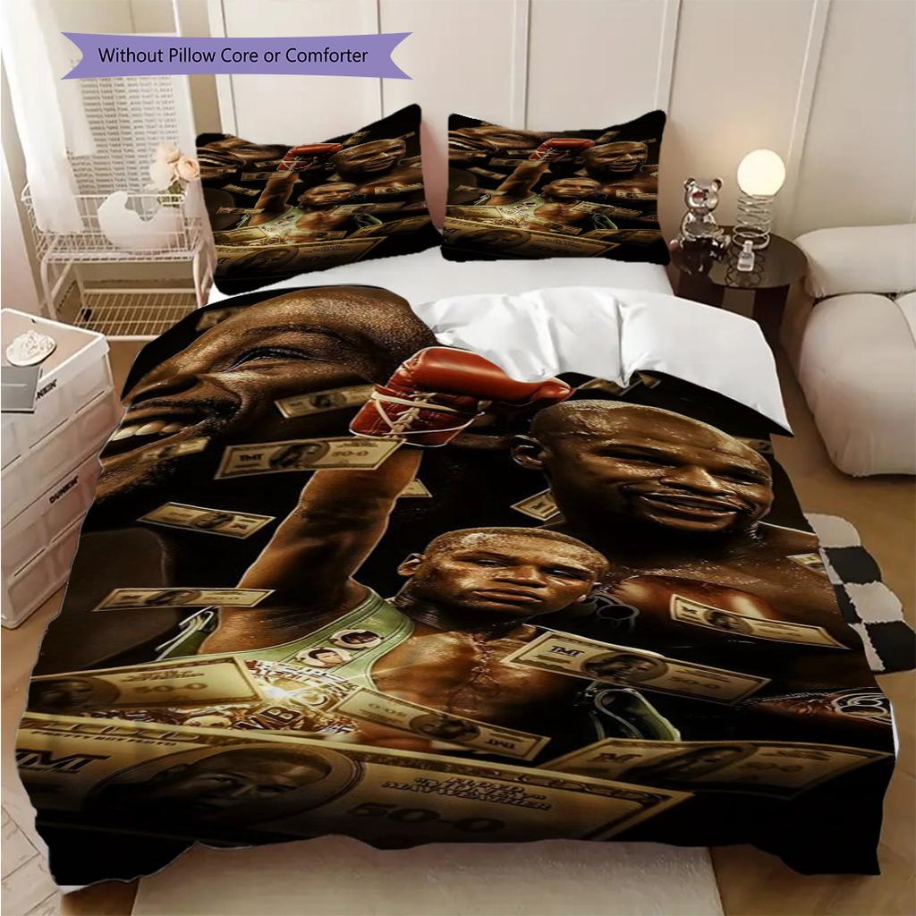 Tysons Legacy Three-piece set (1 * duvet cover + 2 * pillowcase, without core) 2D Flat Bedding set Duvet cover and pillowcase Christmas birthday gift