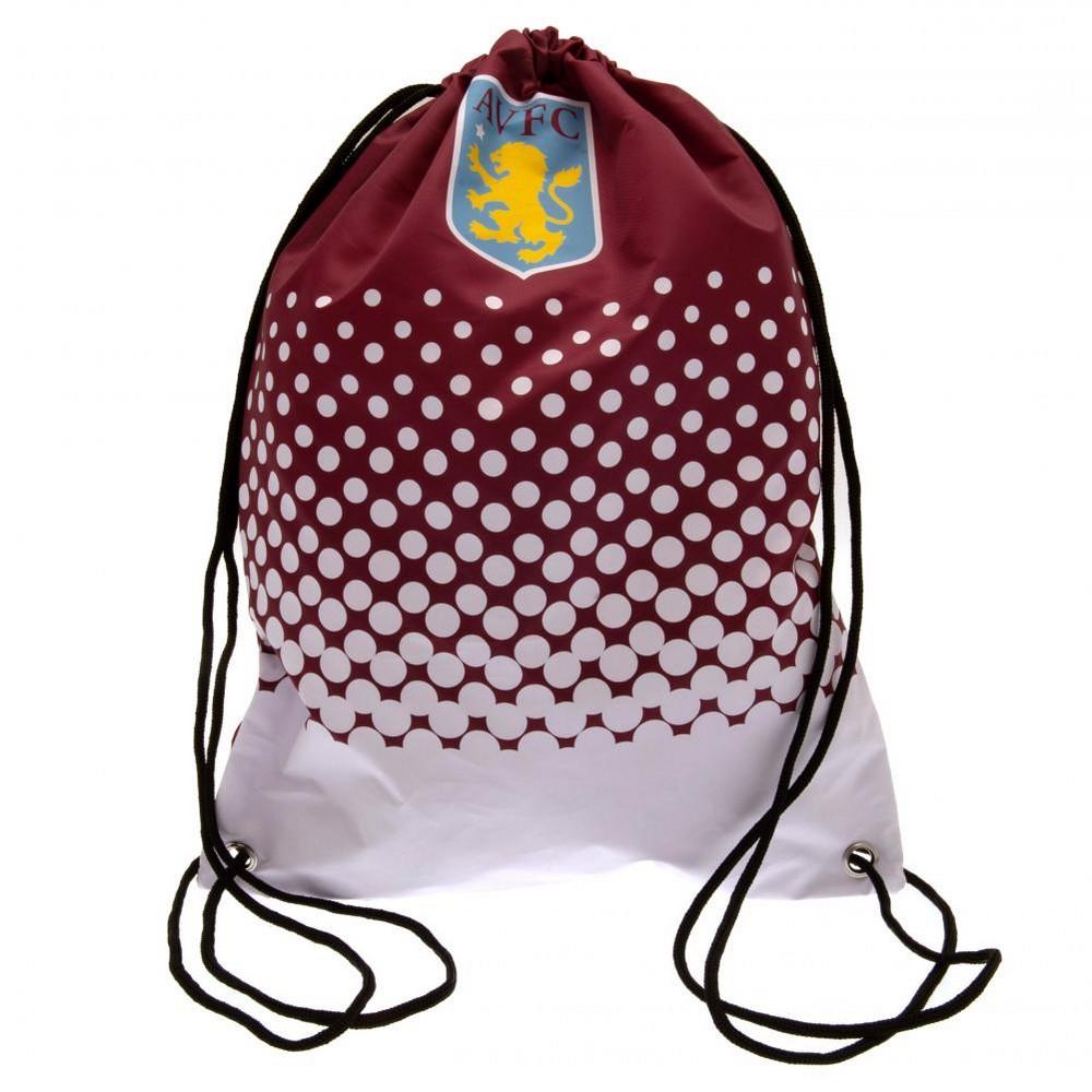 Aston Villa FC Сумка-мешок с завязками Dot Fade