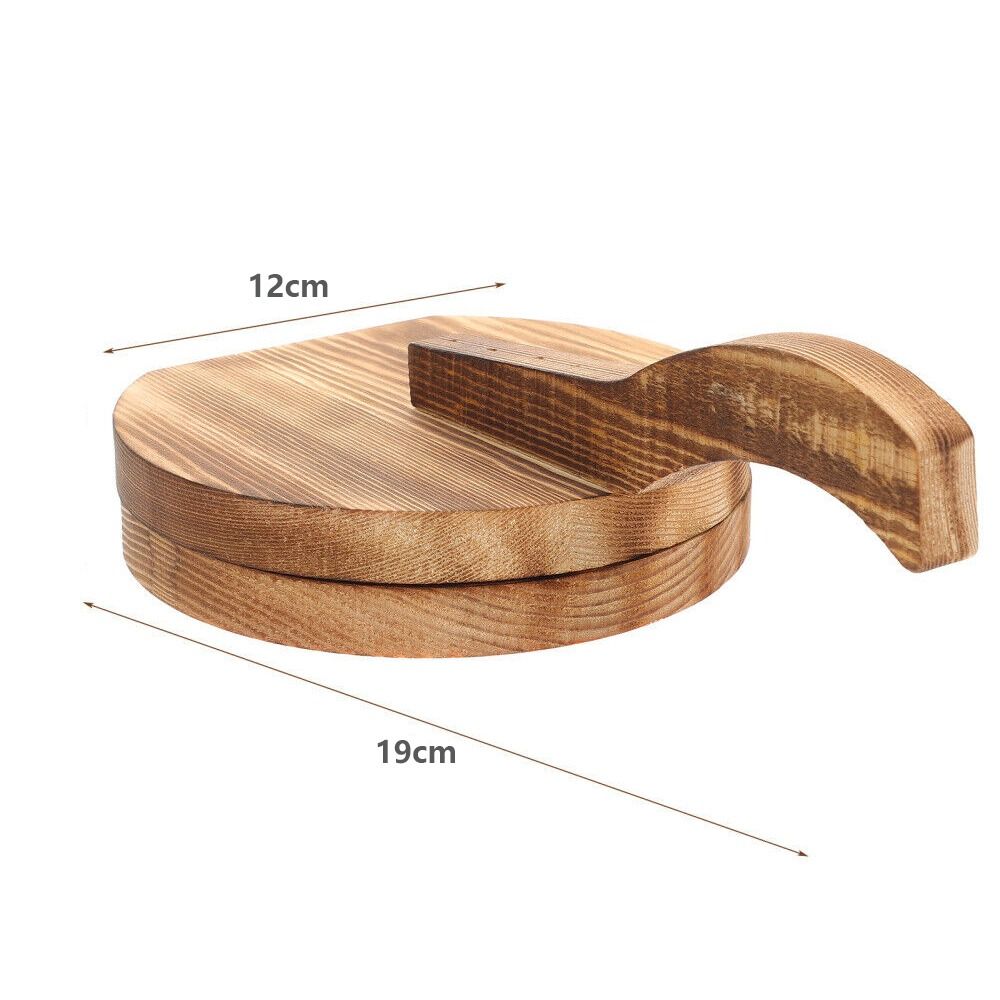 Деревянная форма для лепки пельменей, инструмент для теста, круглая форма, пресс для чапати, кухонные аксессуары для выпечки, пресс для теста, бытовой