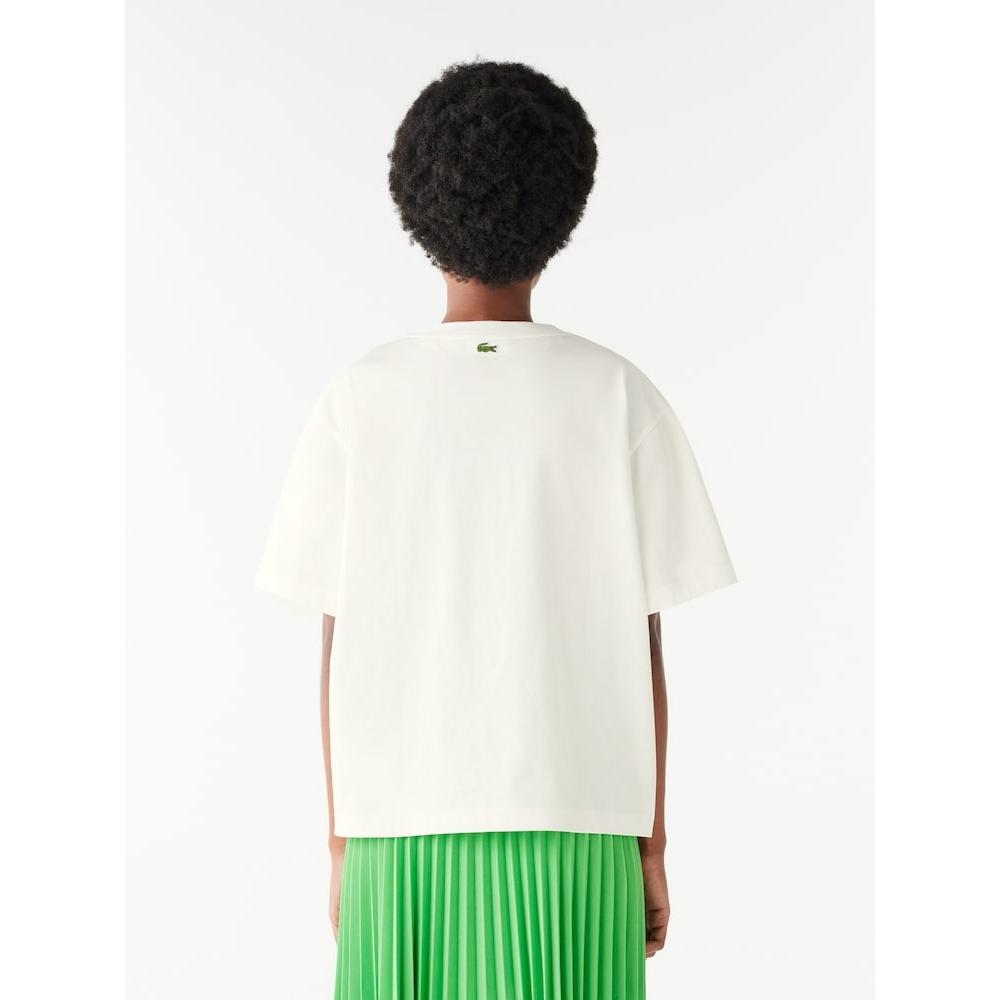 Lacoste Women S TenniS OverfiT ShorT Sleeve T ShirT Tf7293 54g 70v q2nTf7293 54g70v