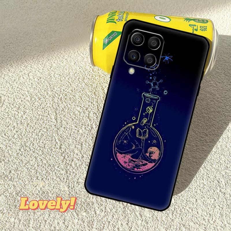 Чехол для телефона Samsung Galaxy M31 M56 M13 M33 M53 M15 M35 M55 M06 M16 M36 M12 M32 M52 M14 M34 M54 с принтом Биология Химия