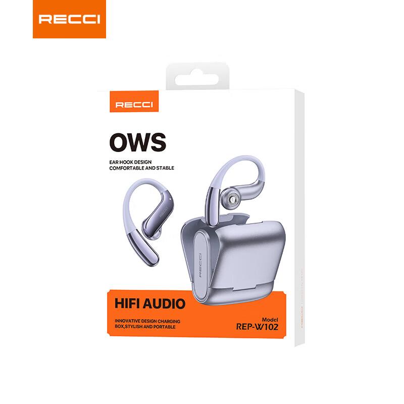 Беспроводные наушники Recci REP-W102 OWS с открытым дизайном